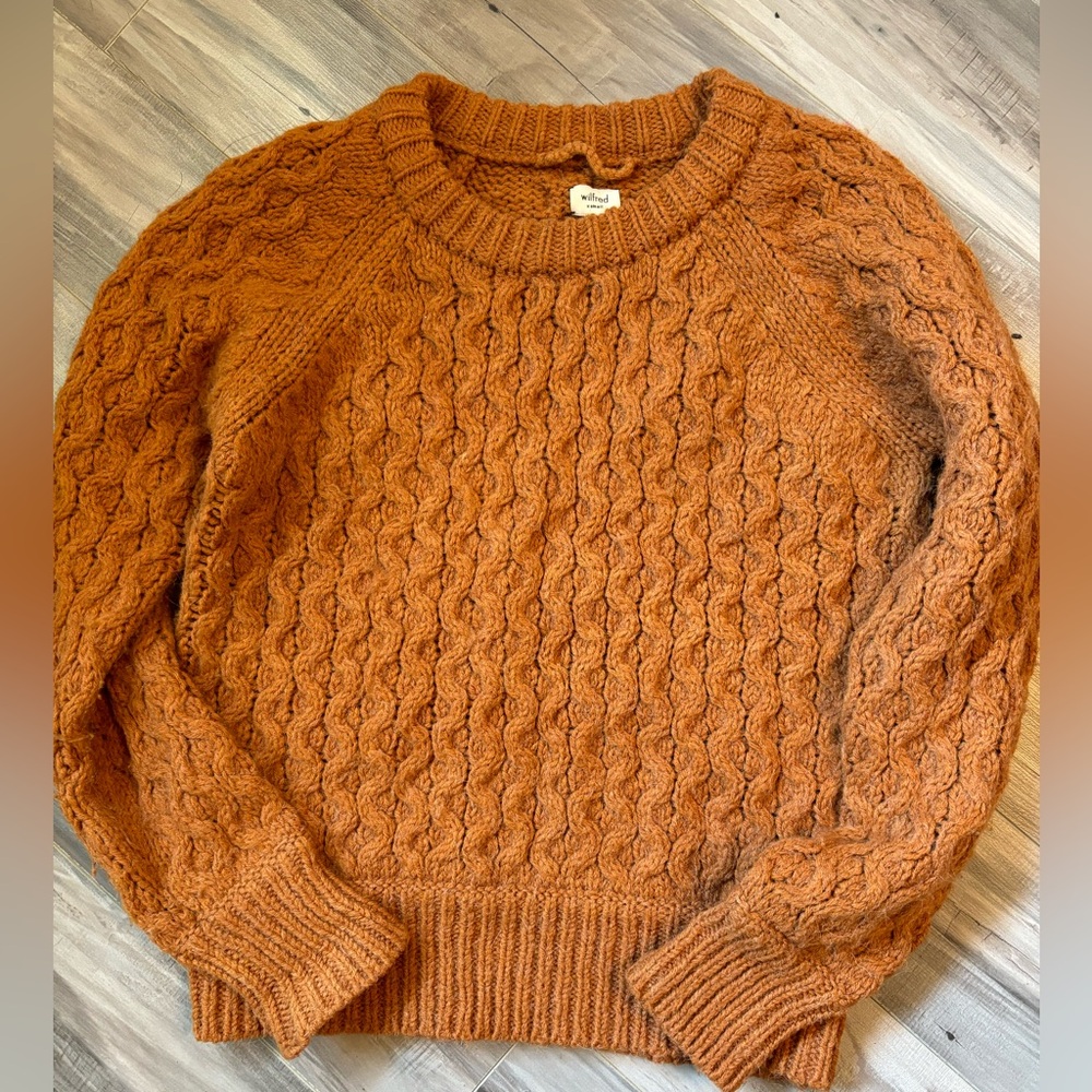 Wilfred sweater from Aritzia